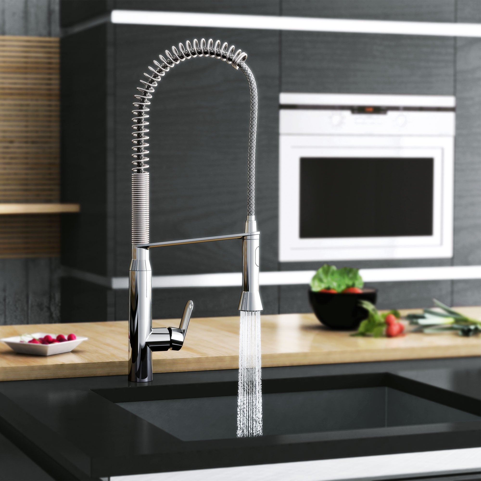 starlight chrome kitchen faucet