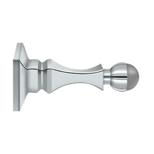 polished chrome door bumper