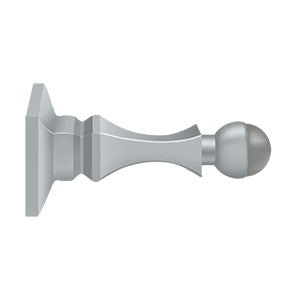 Deltana 3-1/2" Solid Brass Baseboard Door Bumper