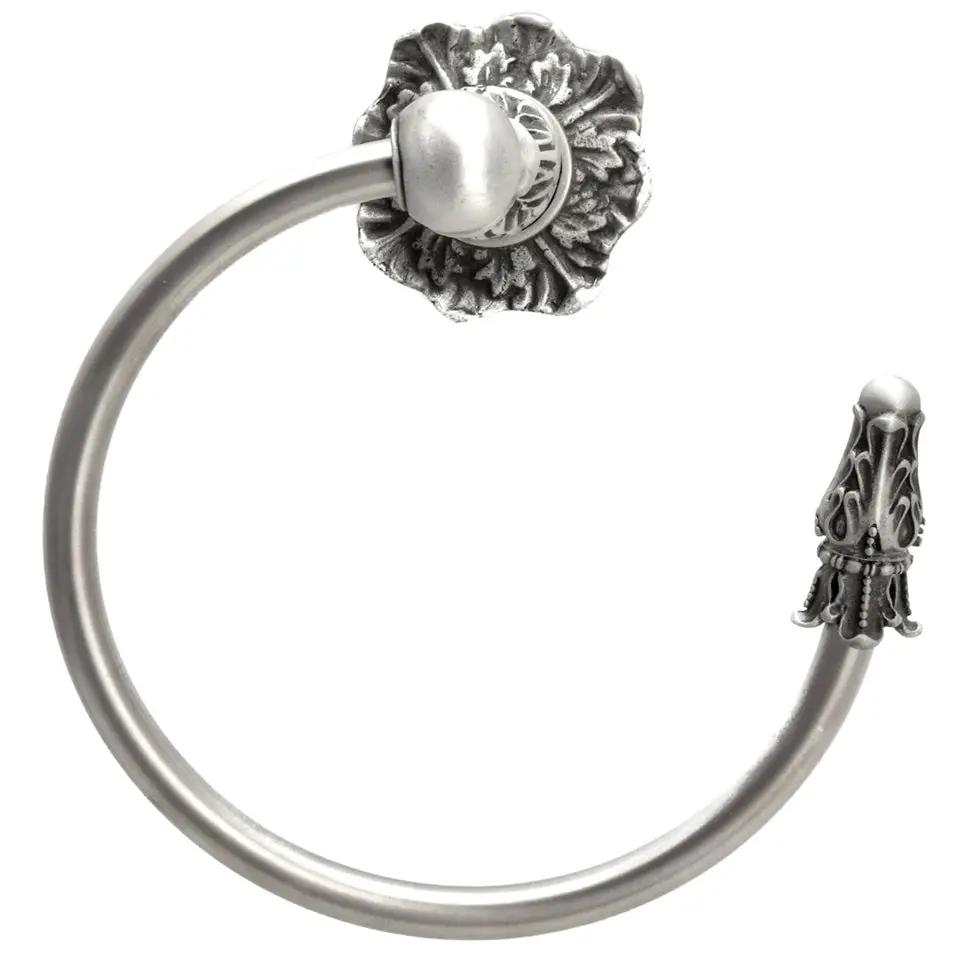 satin towel ring