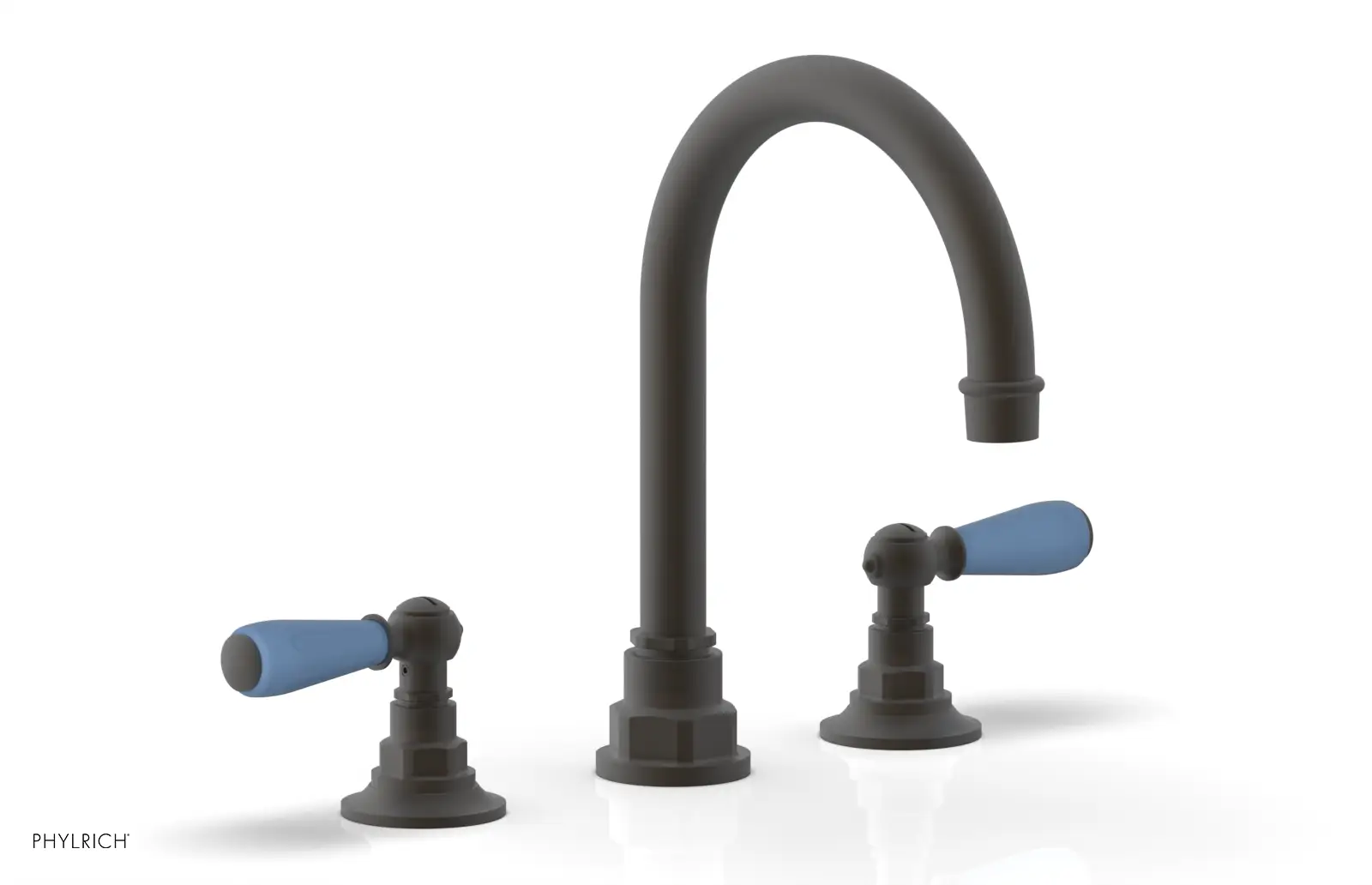 Phylrich Jamestown High Spout Widespread Faucet with Lever Handle by Phylrich