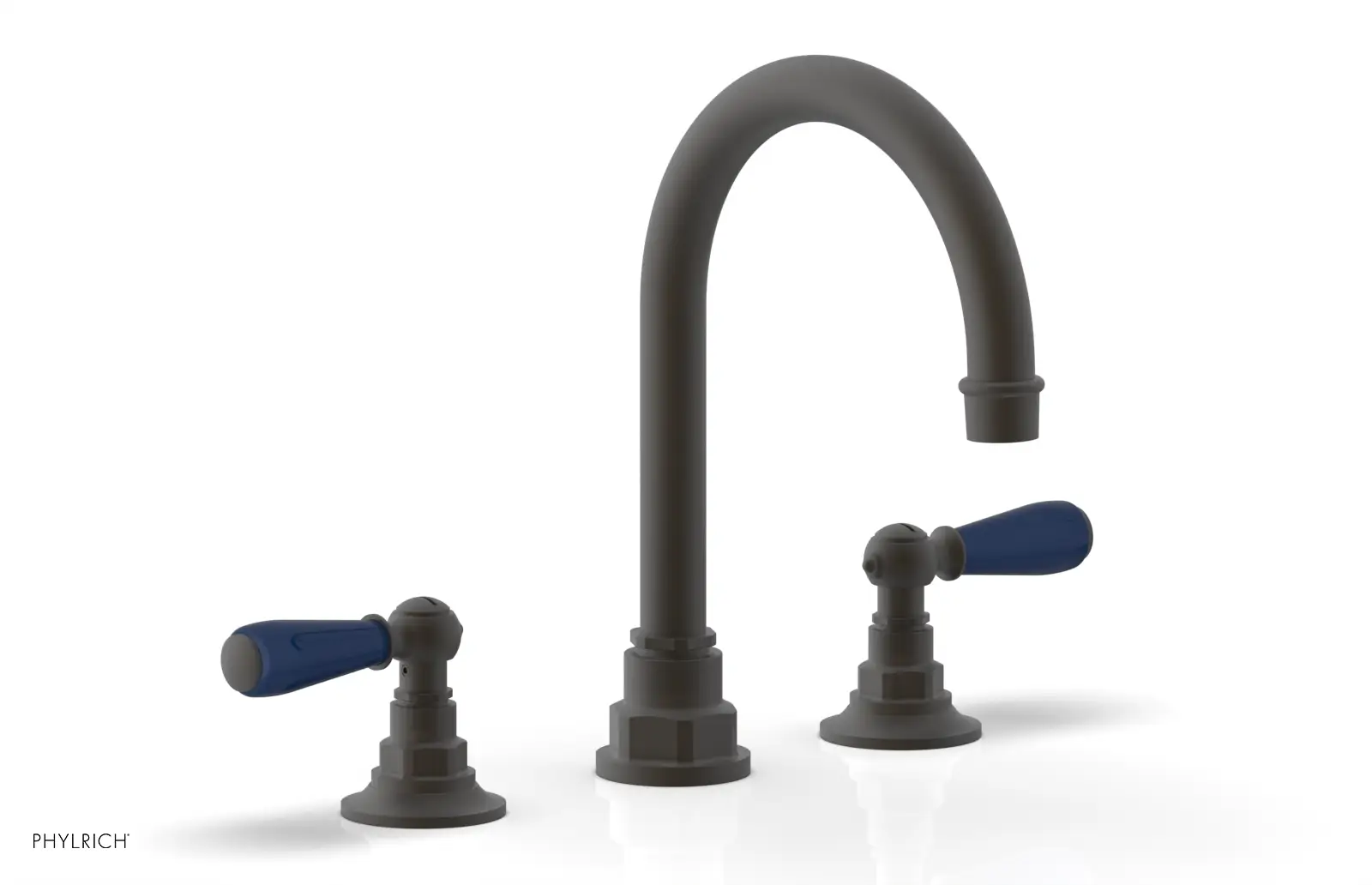 Phylrich Jamestown High Spout Widespread Faucet with Lever Handle by Phylrich