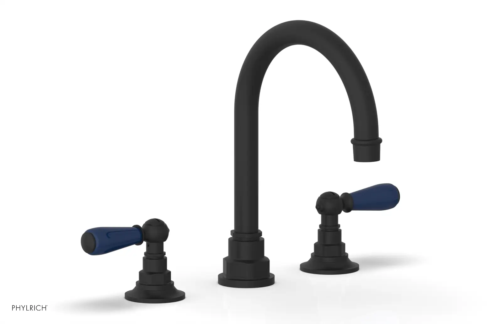 Phylrich Jamestown High Spout Widespread Faucet with Lever Handle by Phylrich
