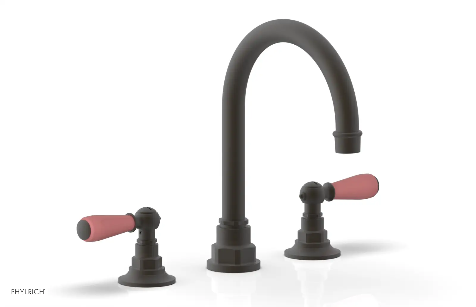 Phylrich Jamestown High Spout Widespread Faucet with Lever Handle by Phylrich