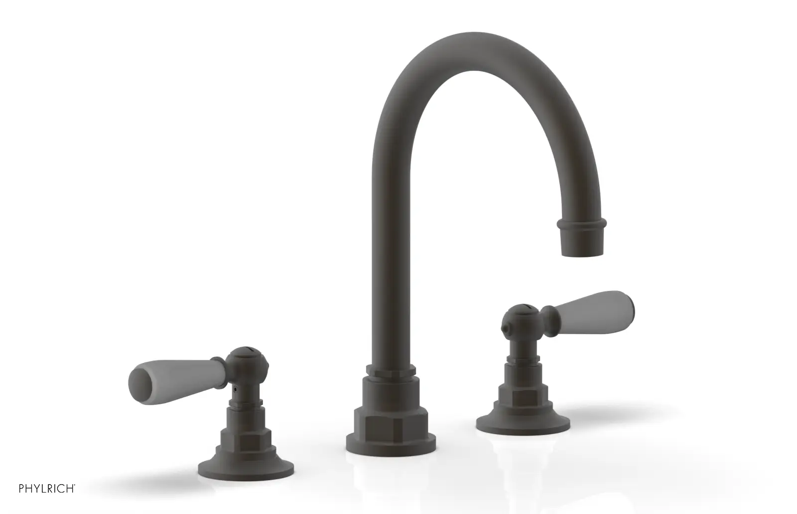 Phylrich Jamestown High Spout Widespread Faucet with Lever Handle by Phylrich