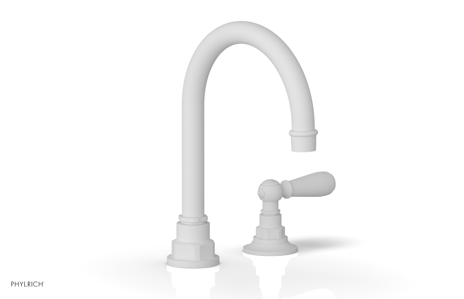 Phylrich Jamestown High Spout Single Handle Faucet with Lever Handle