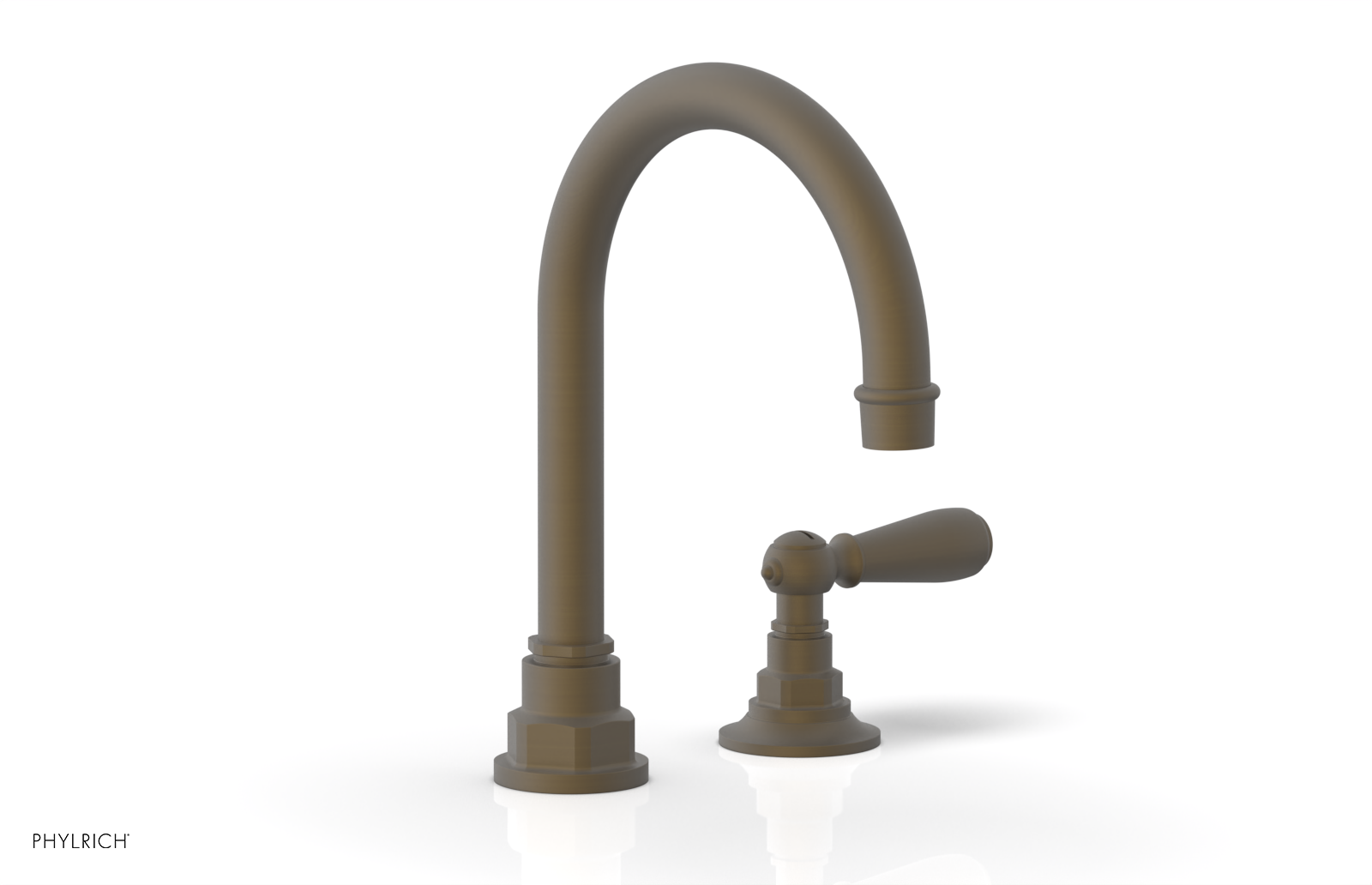 Phylrich Jamestown High Spout Single Handle Faucet with Lever Handle by Phylrich
