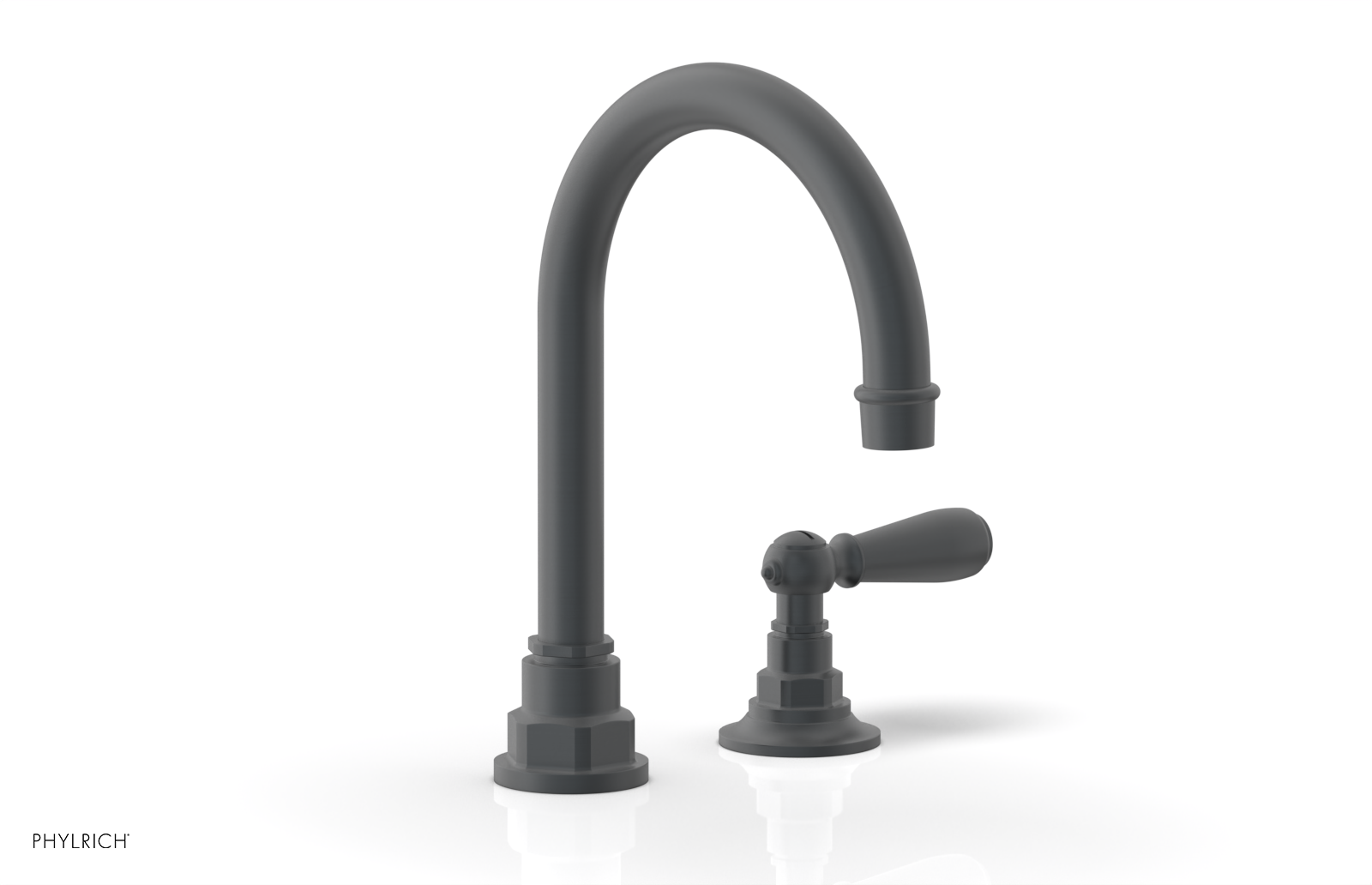 Phylrich Jamestown High Spout Single Handle Faucet with Lever Handle