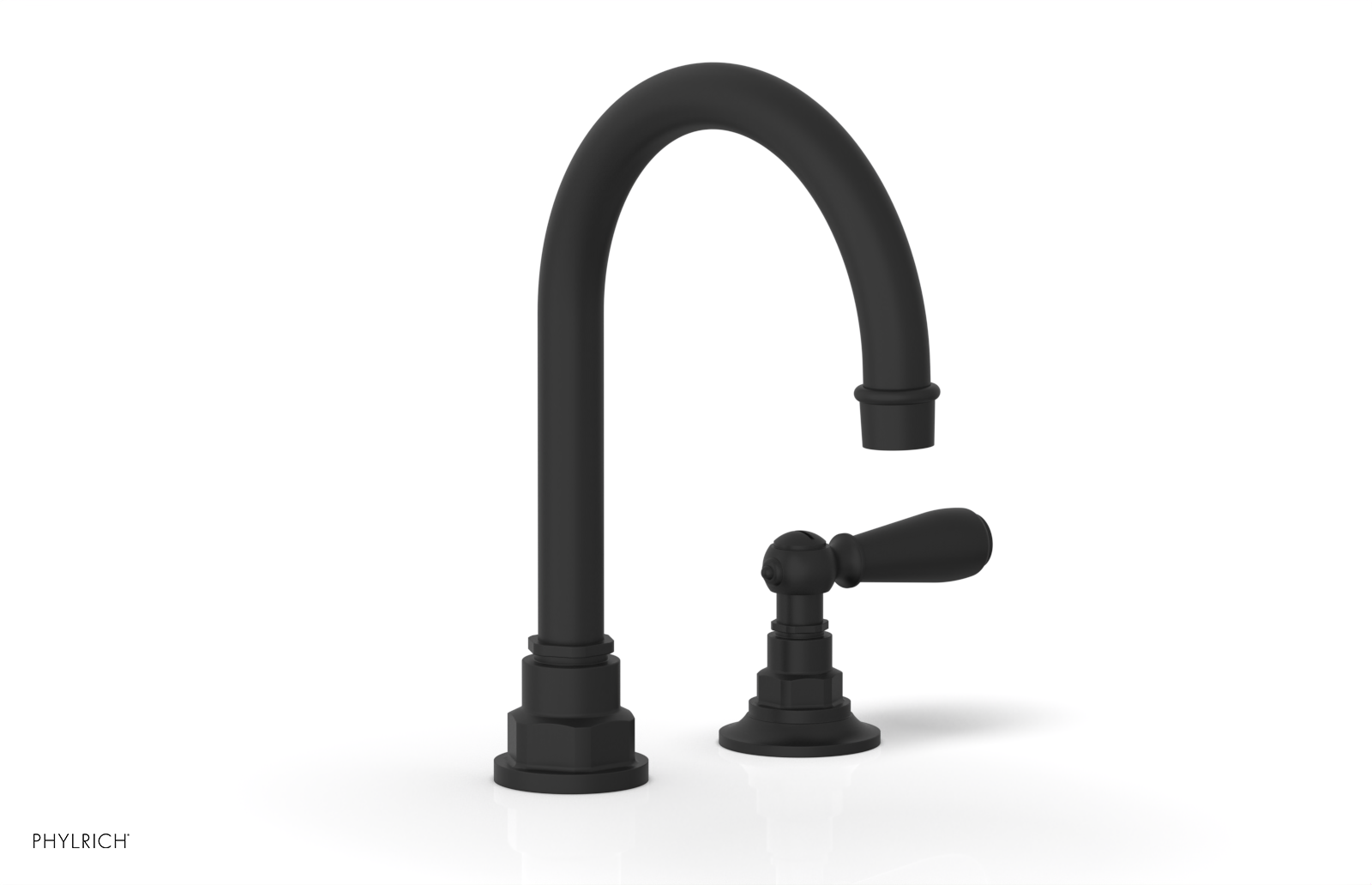 Phylrich Jamestown High Spout Single Handle Faucet with Lever Handle