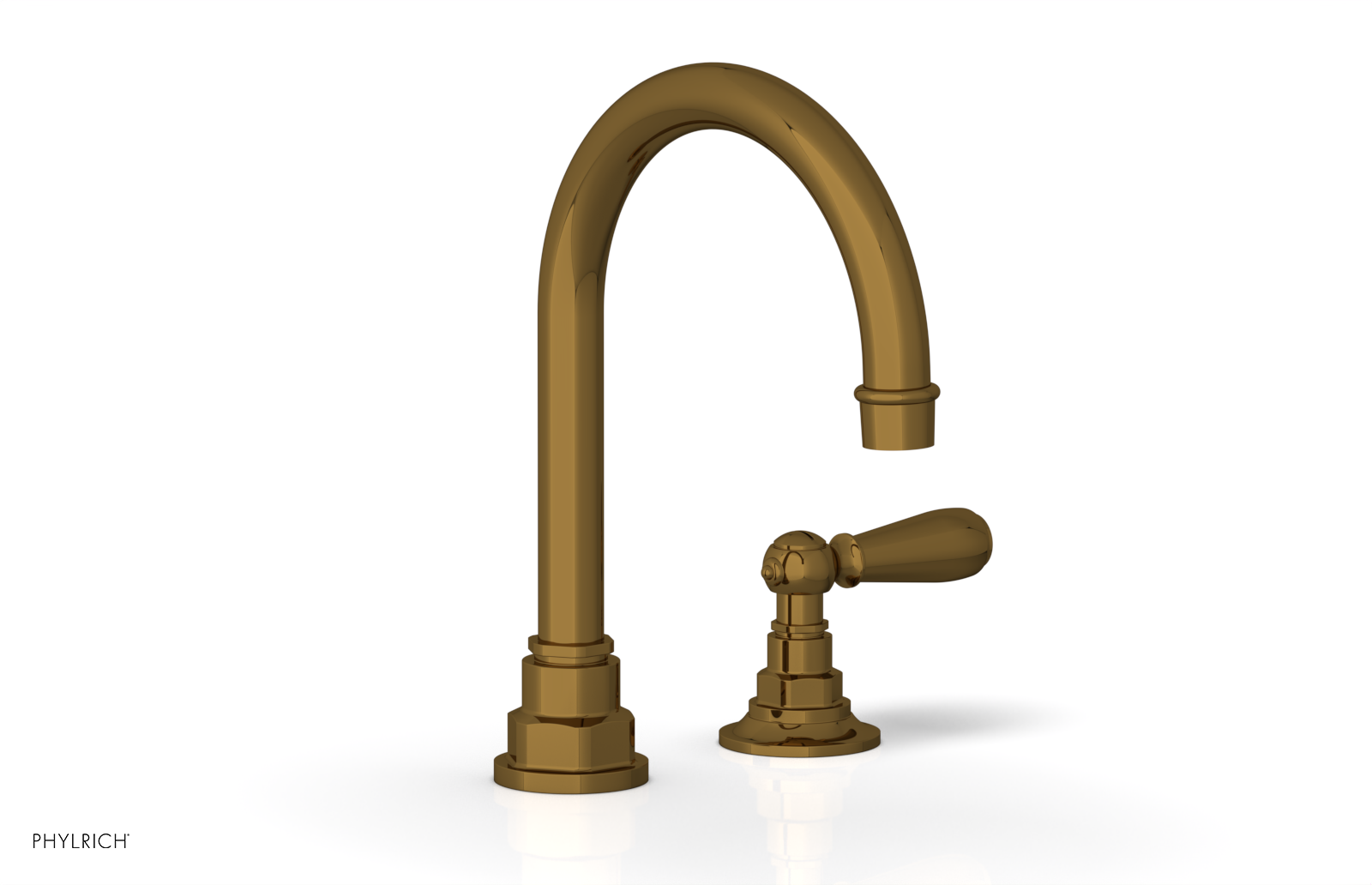 Phylrich Jamestown High Spout Single Handle Faucet with Lever Handle by Phylrich
