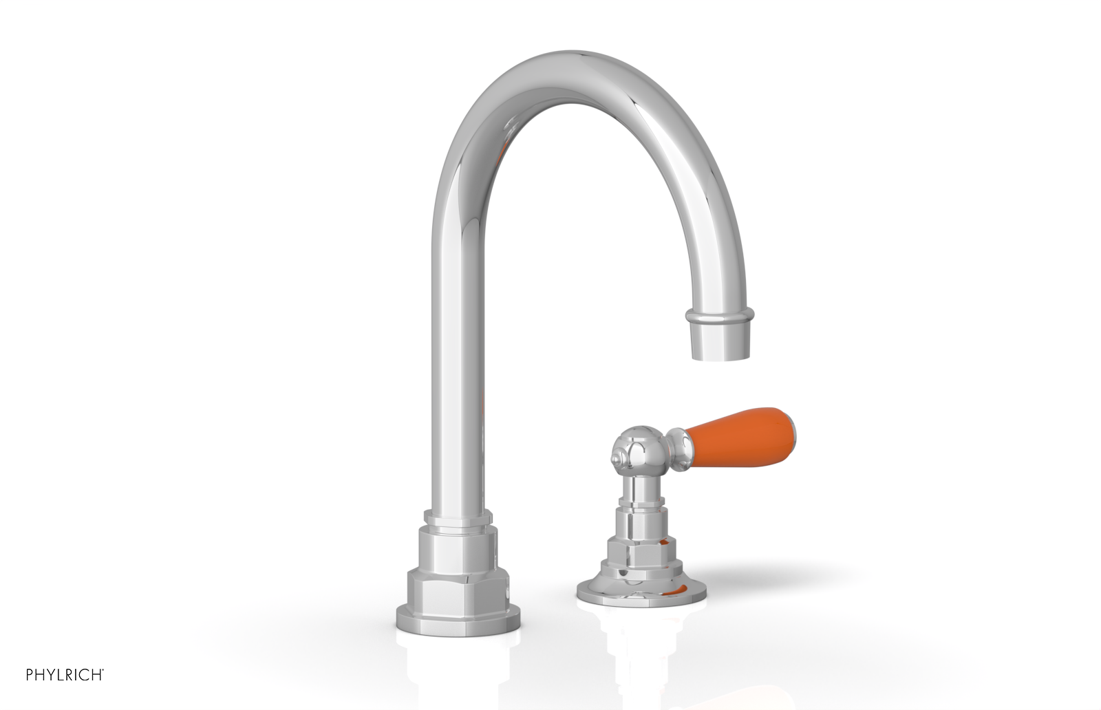 Phylrich Jamestown High Spout Single Handle Faucet with Lever Handle by Phylrich