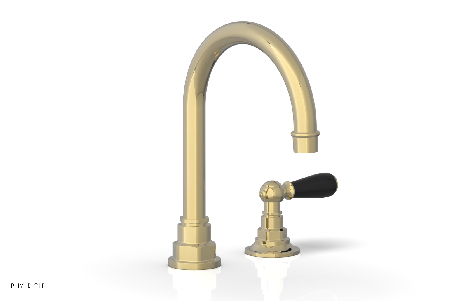 Phylrich Jamestown High Spout Single Handle Faucet with Lever Handle