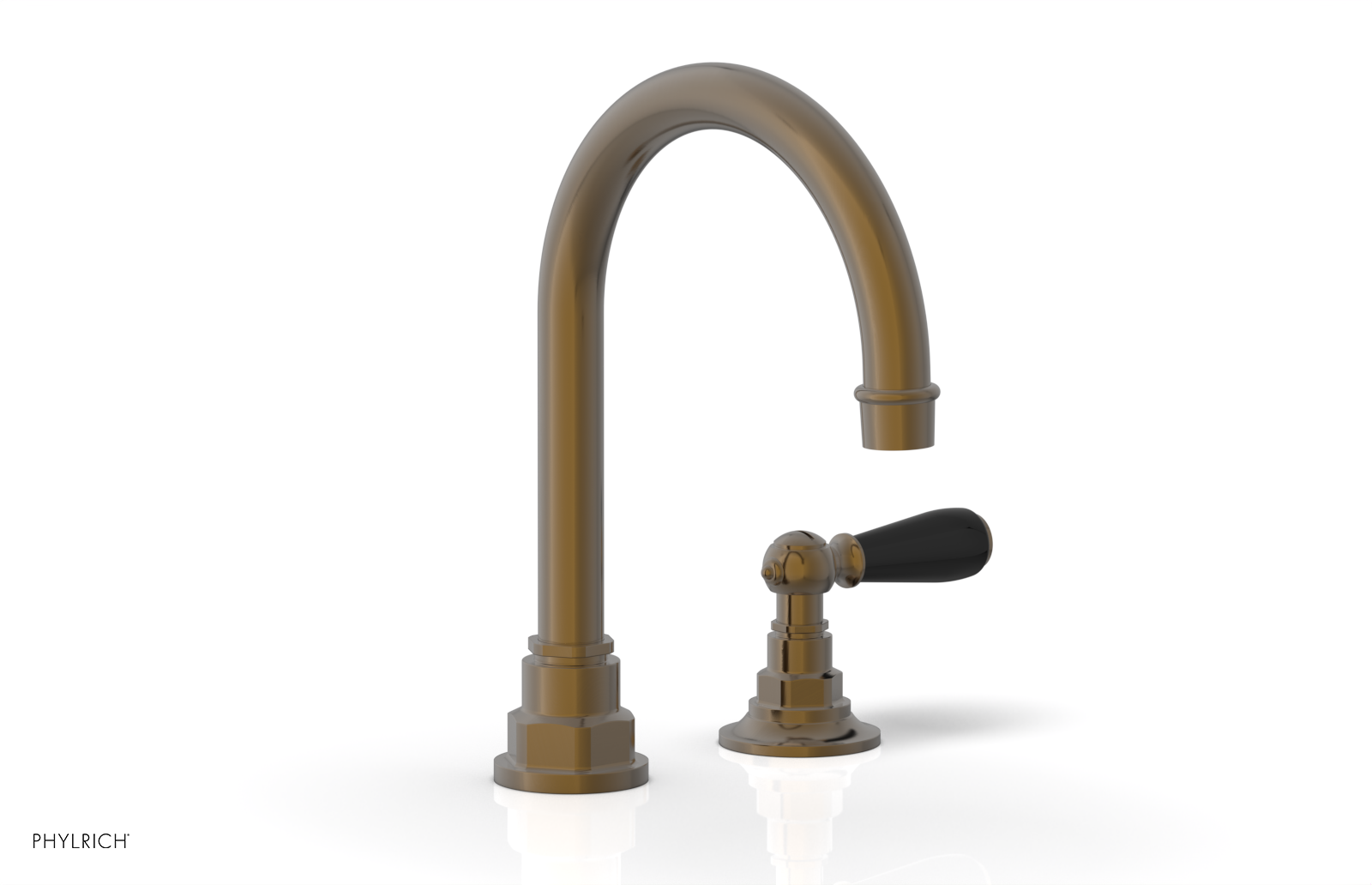 Phylrich Jamestown High Spout Single Handle Faucet with Lever Handle