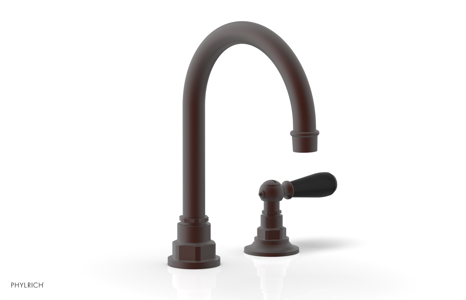 Phylrich Jamestown High Spout Single Handle Faucet with Lever Handle