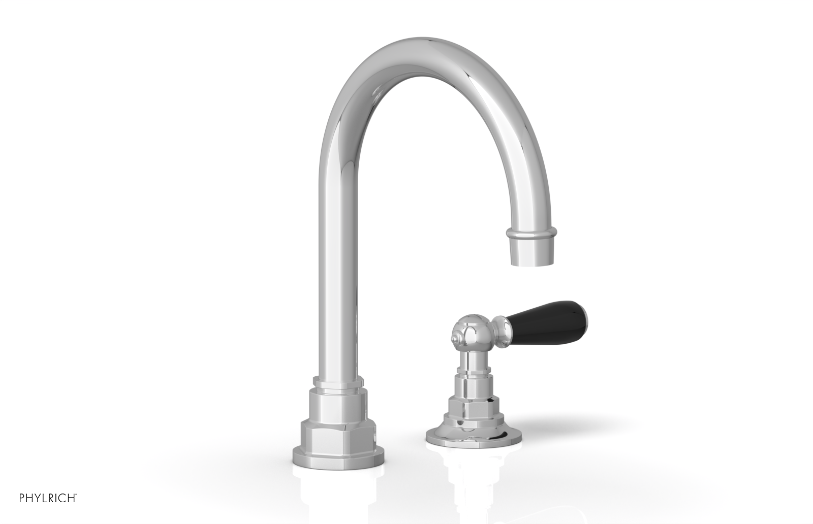 Phylrich Jamestown High Spout Single Handle Faucet with Lever Handle