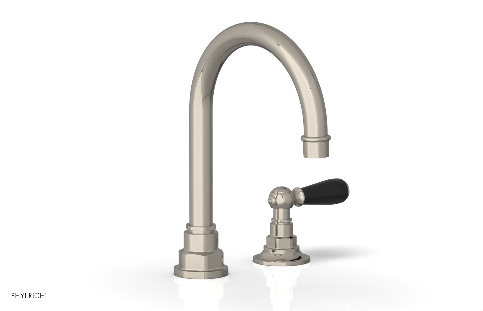 Phylrich Jamestown High Spout Single Handle Faucet with Lever Handle