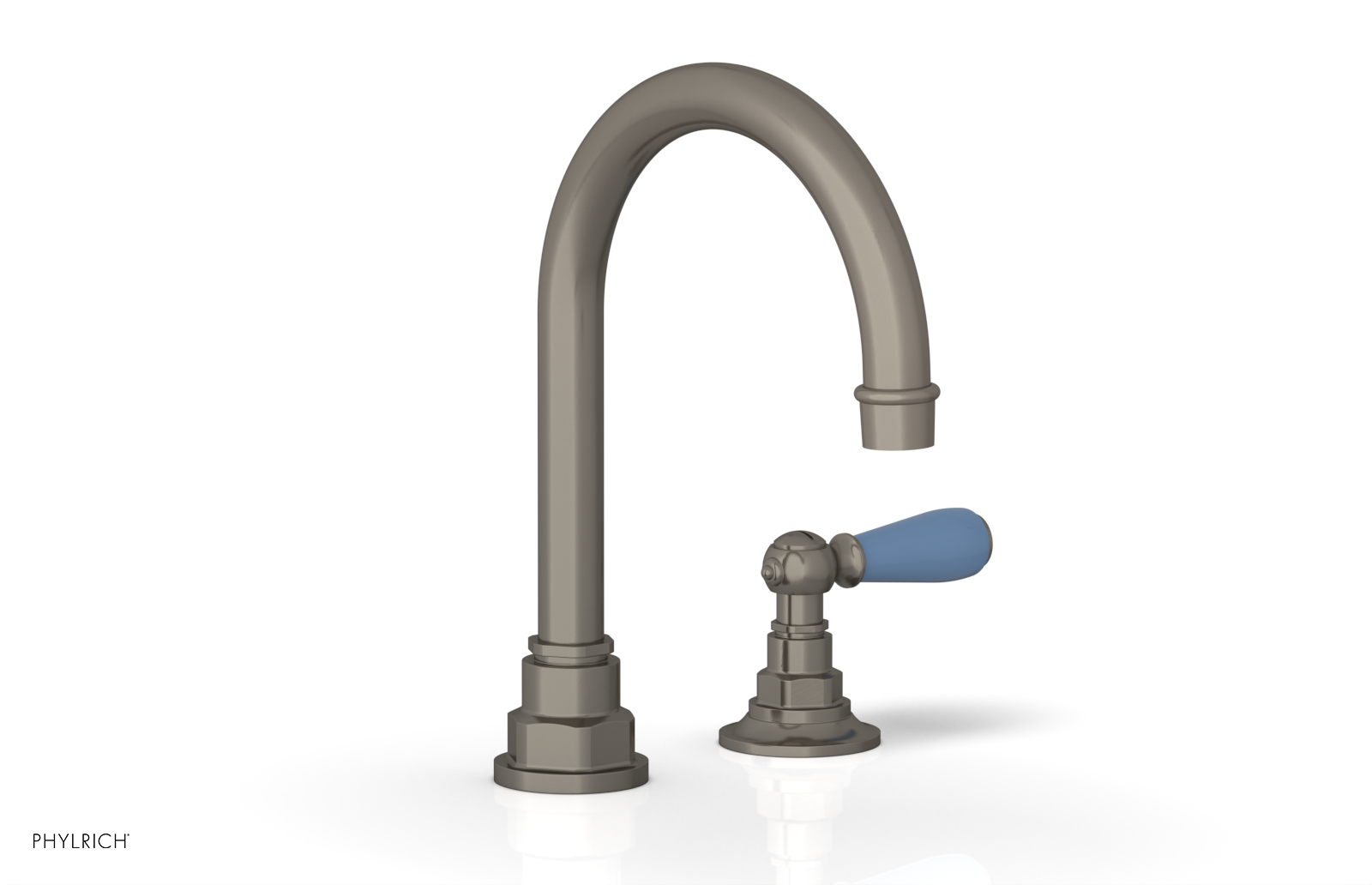 Phylrich Jamestown High Spout Single Handle Faucet with Lever Handle