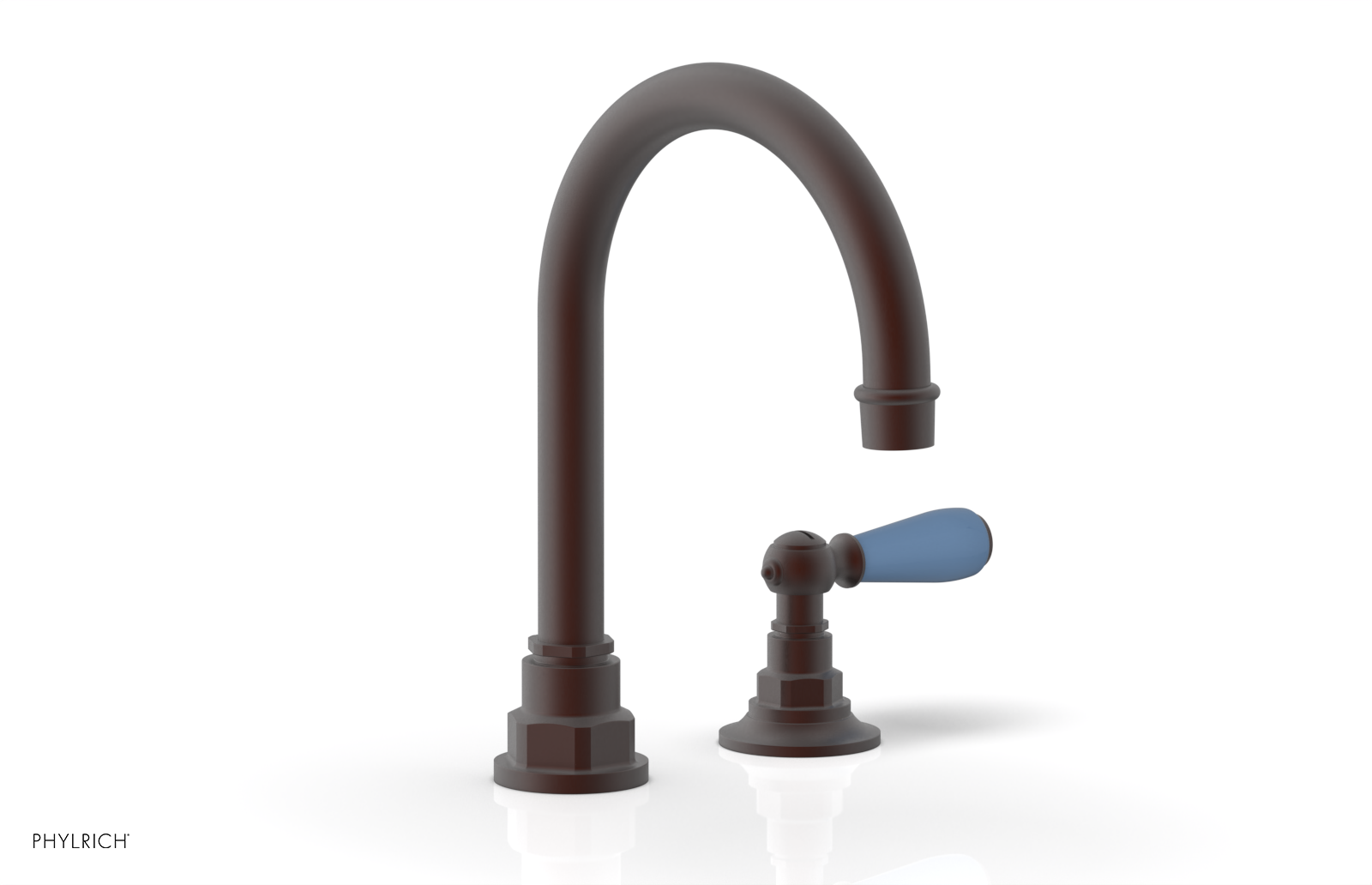 Phylrich Jamestown High Spout Single Handle Faucet with Lever Handle
