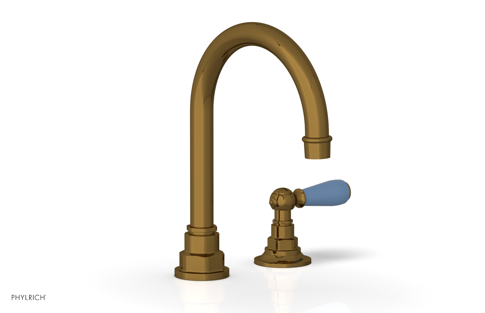 Phylrich Jamestown High Spout Single Handle Faucet with Lever Handle by Phylrich
