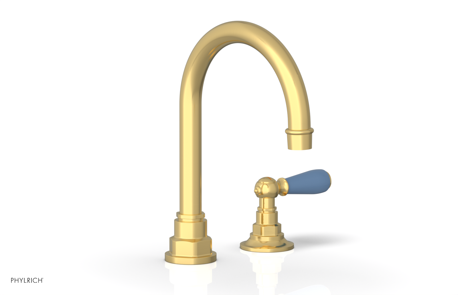 Phylrich Jamestown High Spout Single Handle Faucet with Lever Handle by Phylrich