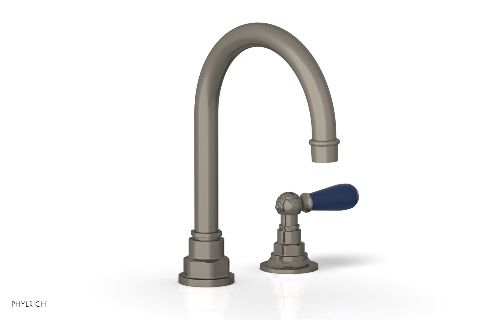 Phylrich Jamestown High Spout Single Handle Faucet with Lever Handle