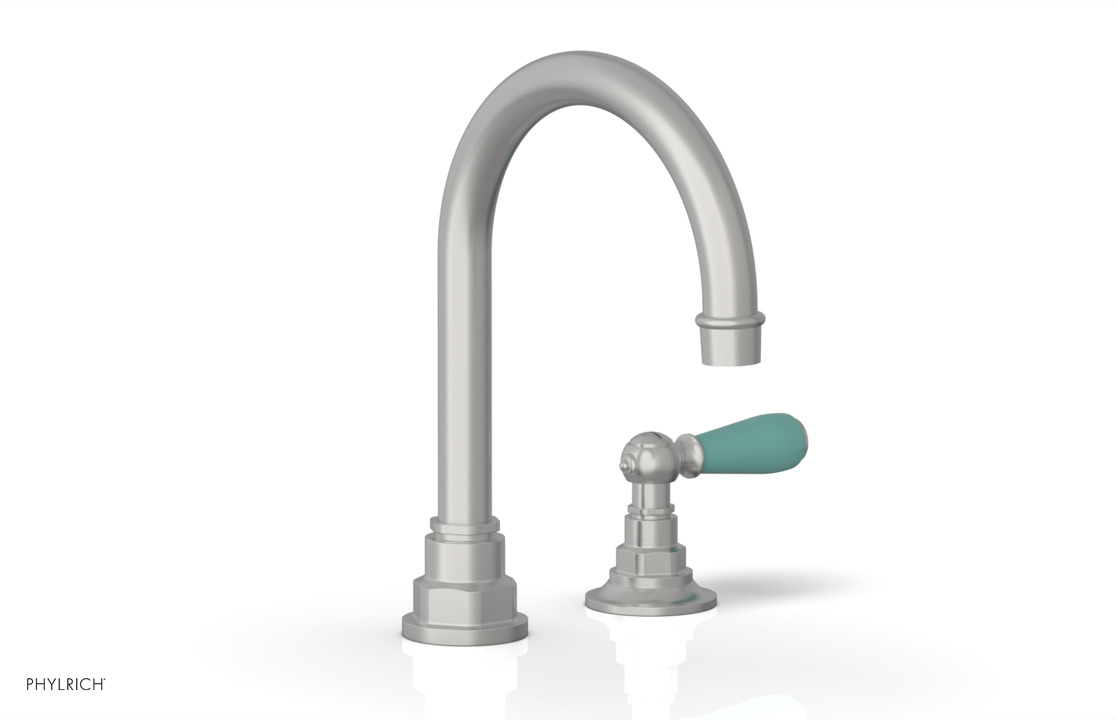 Phylrich Jamestown High Spout Single Handle Faucet with Lever Handle