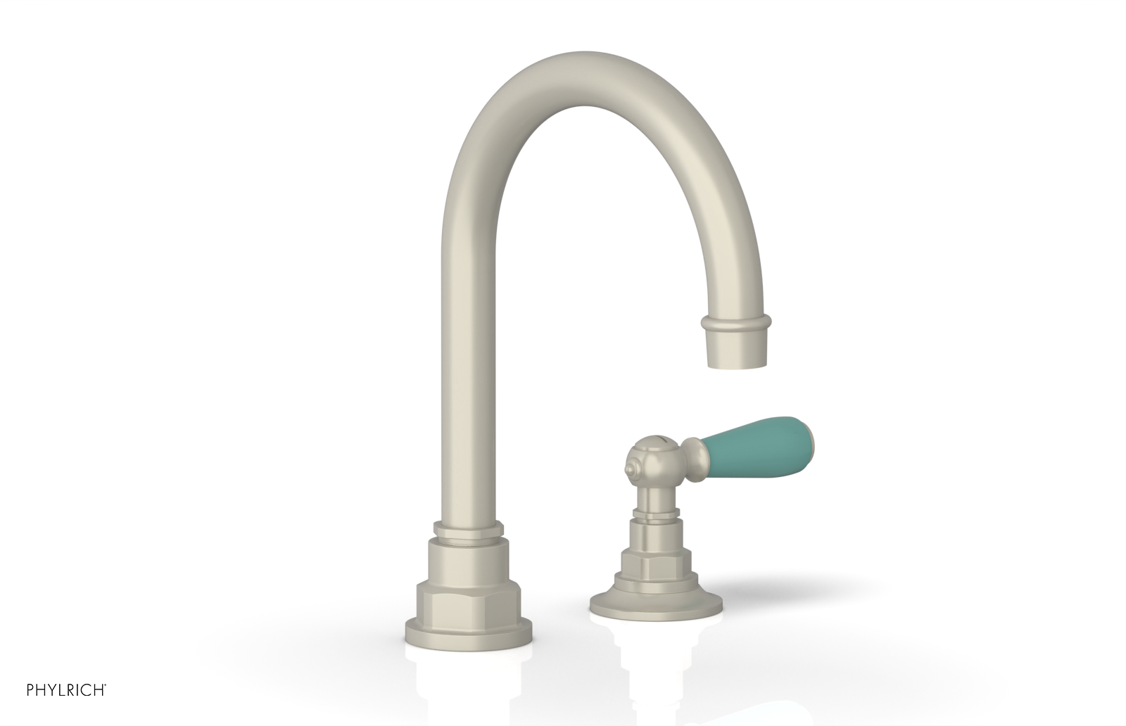 Phylrich Jamestown High Spout Single Handle Faucet with Lever Handle