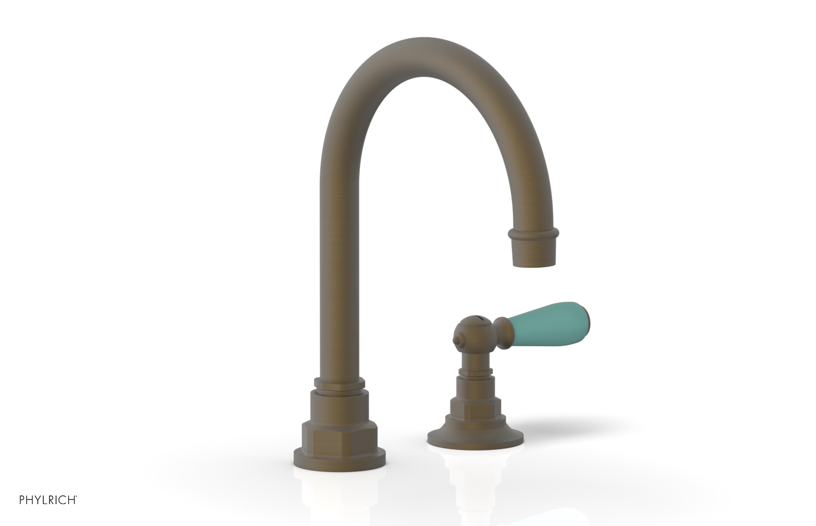 Phylrich Jamestown High Spout Single Handle Faucet with Lever Handle