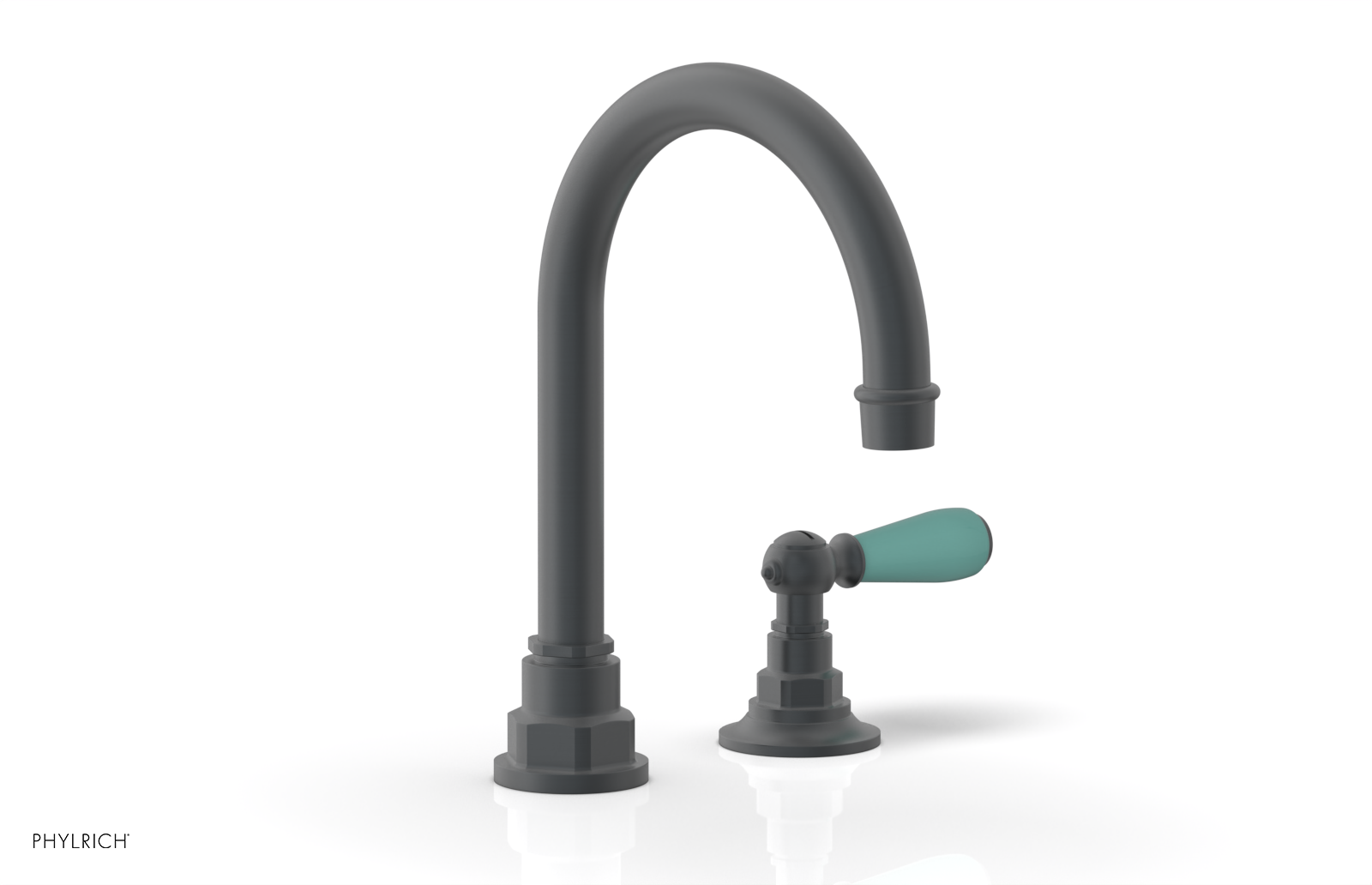 Phylrich Jamestown High Spout Single Handle Faucet with Lever Handle