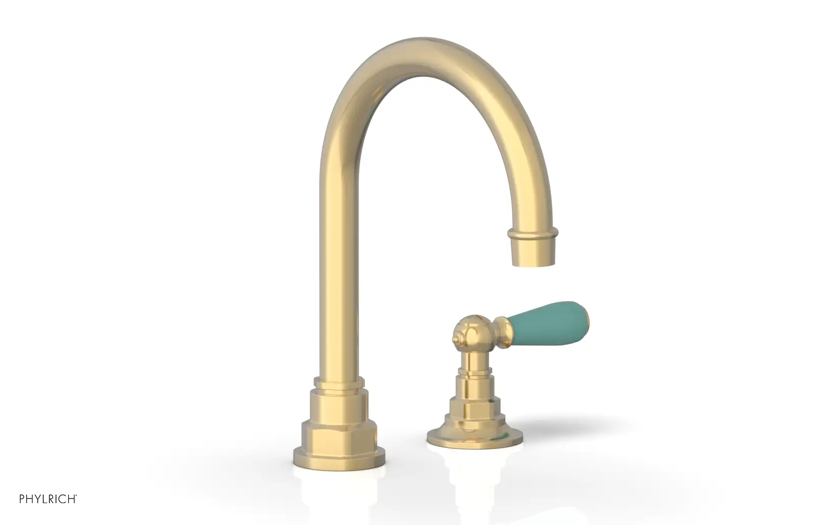 Phylrich Jamestown High Spout Single Handle Faucet with Lever Handle by Phylrich