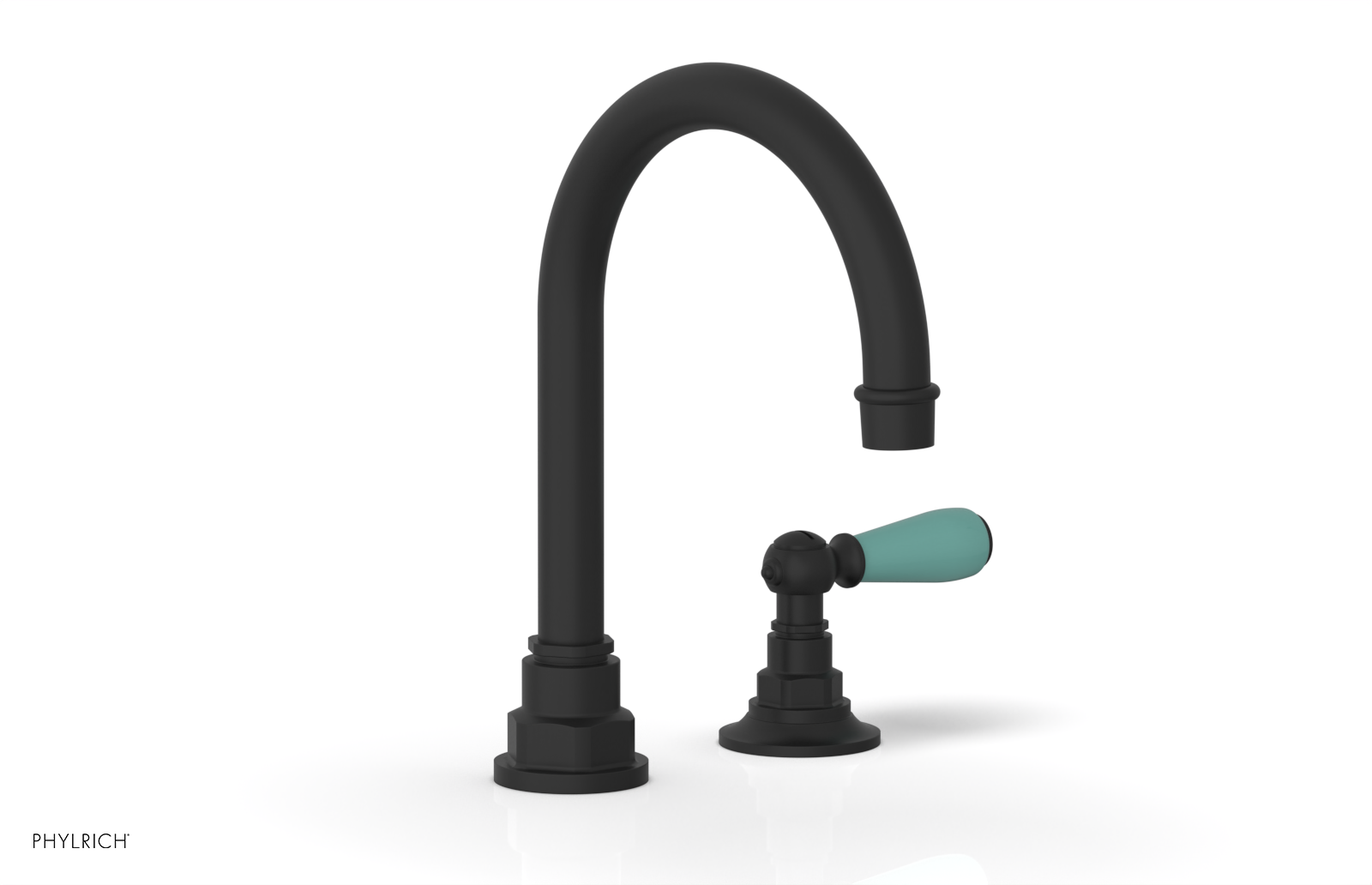 Phylrich Jamestown High Spout Single Handle Faucet with Lever Handle