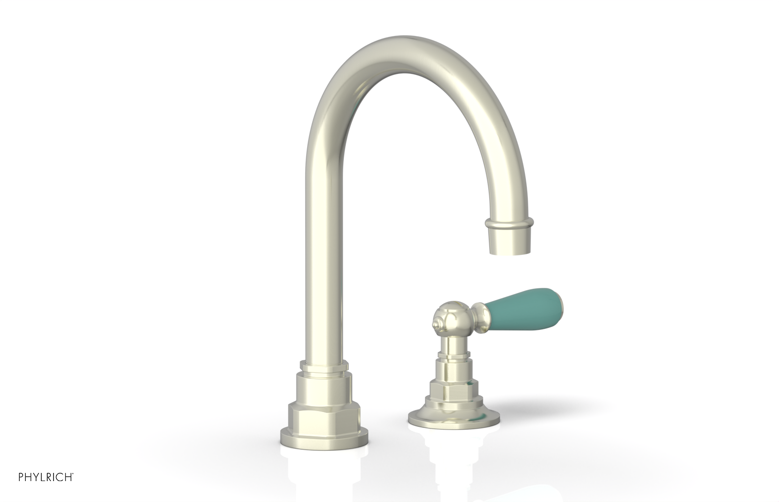 Phylrich Jamestown High Spout Single Handle Faucet with Lever Handle