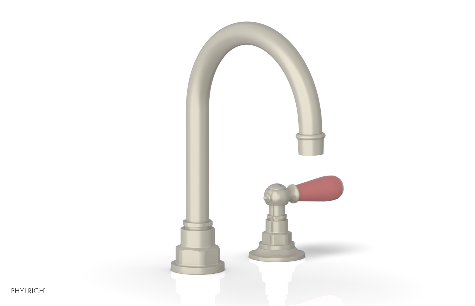 Phylrich Jamestown High Spout Single Handle Faucet with Lever Handle