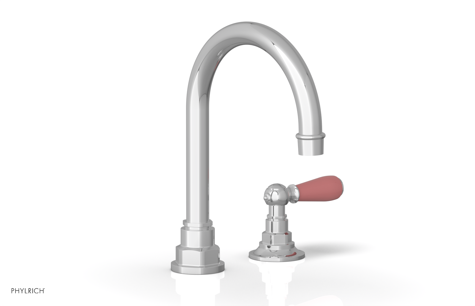 Phylrich Jamestown High Spout Single Handle Faucet with Lever Handle