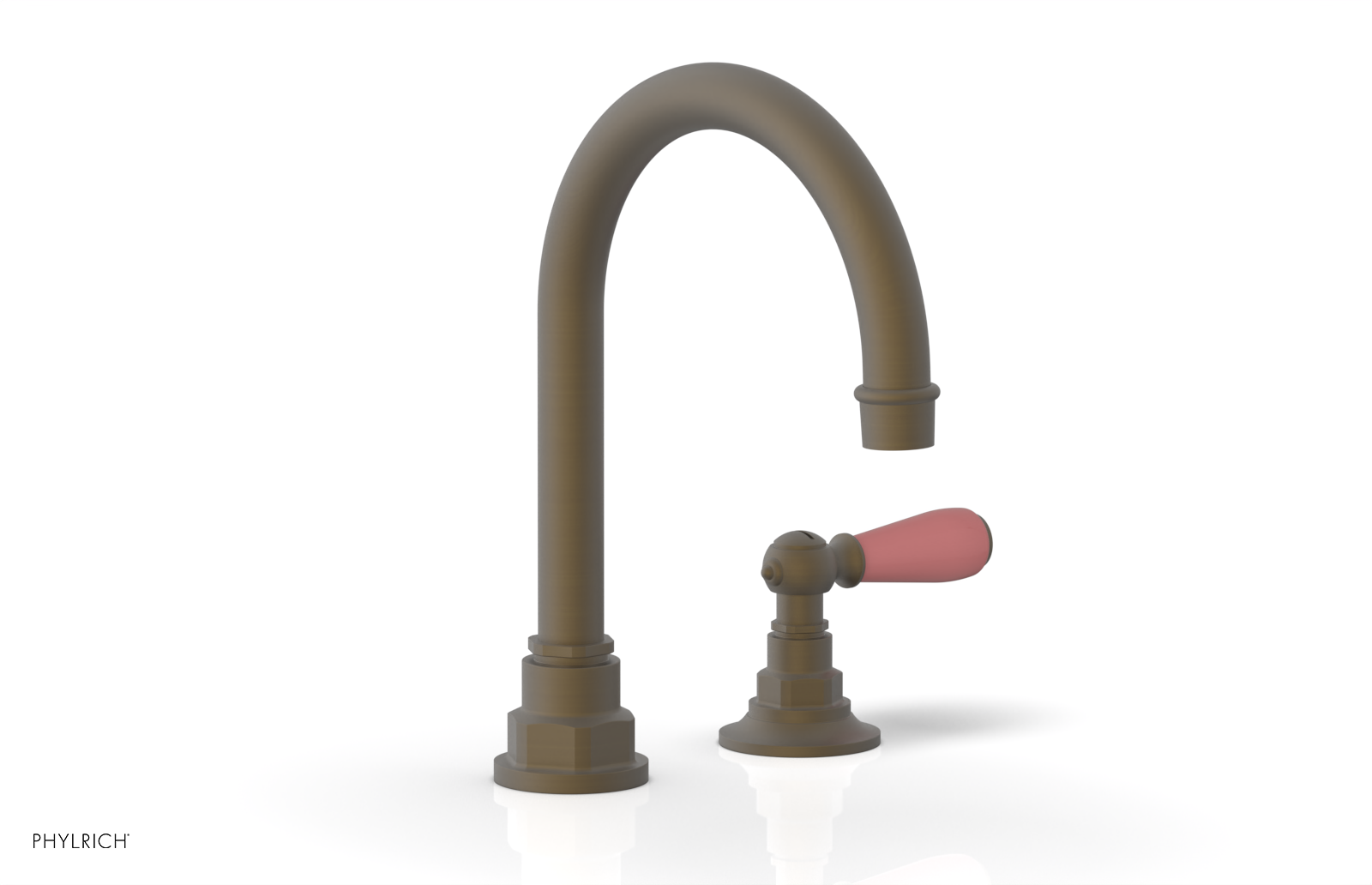 Phylrich Jamestown High Spout Single Handle Faucet with Lever Handle
