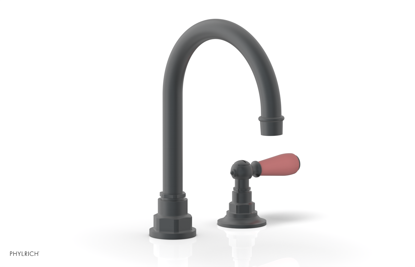 Phylrich Jamestown High Spout Single Handle Faucet with Lever Handle