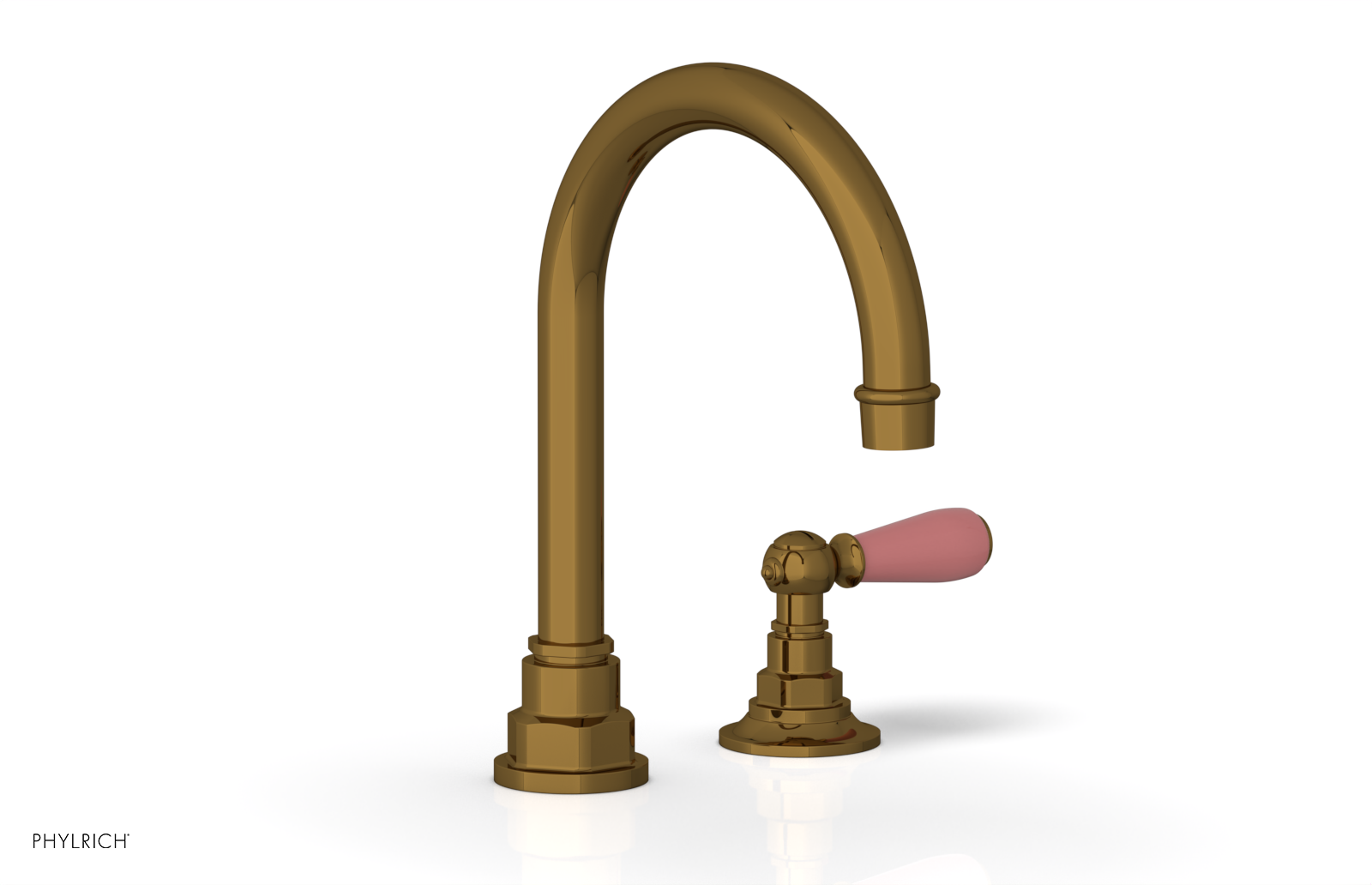 Phylrich Jamestown High Spout Single Handle Faucet with Lever Handle by Phylrich