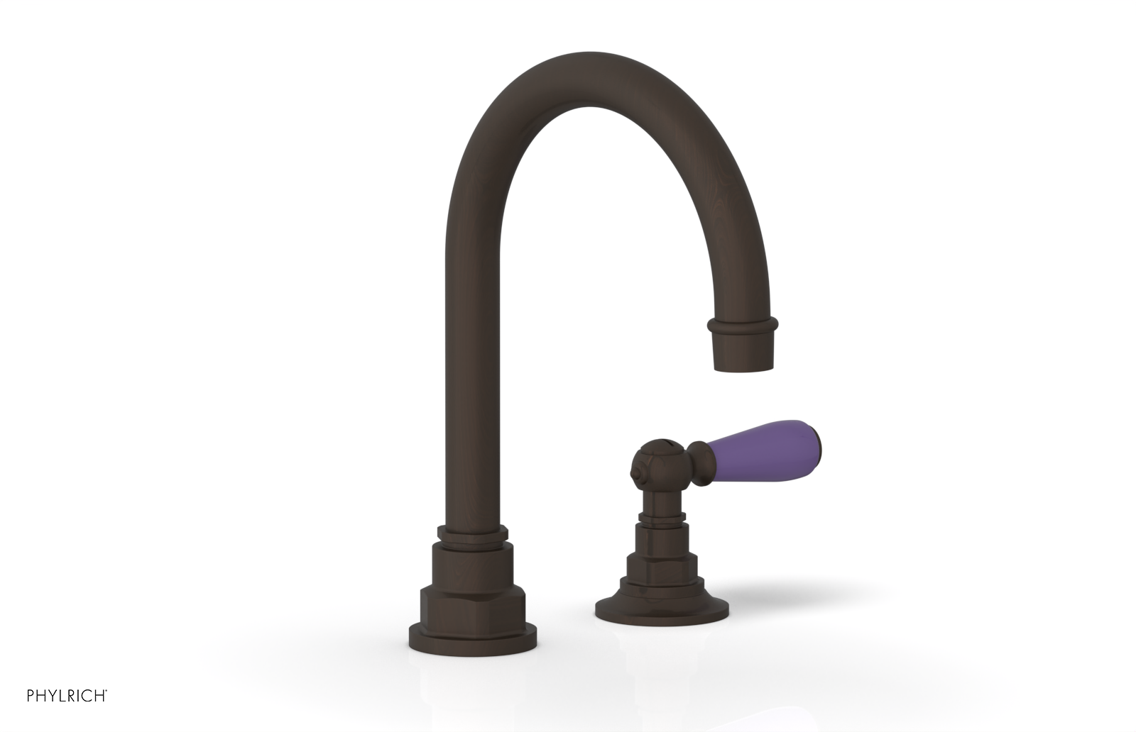 Phylrich Jamestown High Spout Single Handle Faucet with Lever Handle