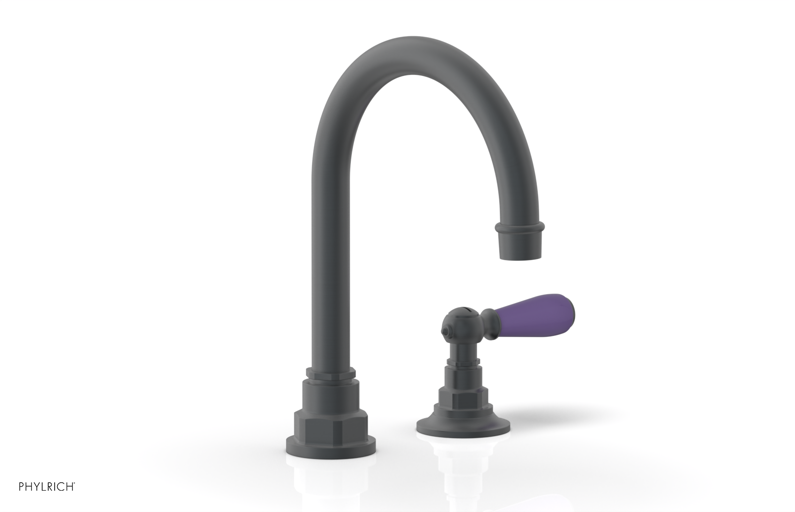 Phylrich Jamestown High Spout Single Handle Faucet with Lever Handle