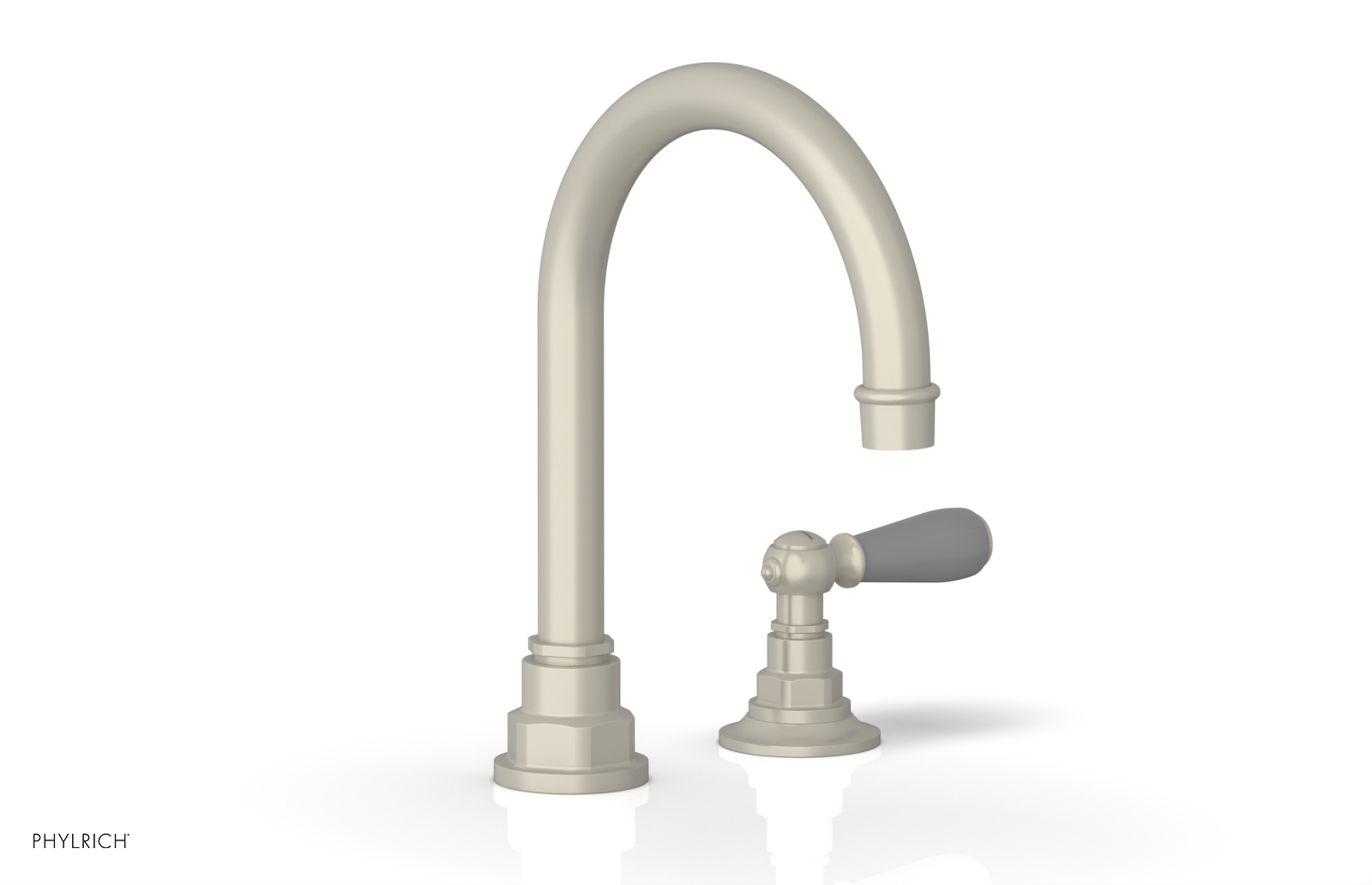 Phylrich Jamestown High Spout Single Handle Faucet with Lever Handle