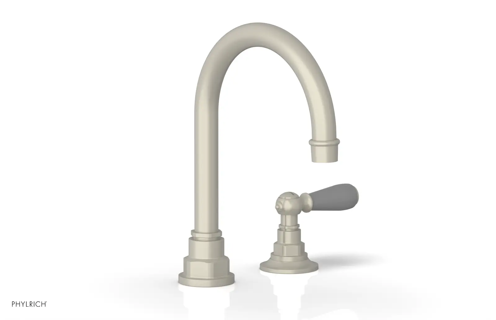 Phylrich Jamestown High Spout Single Handle Faucet with Lever Handle by Phylrich