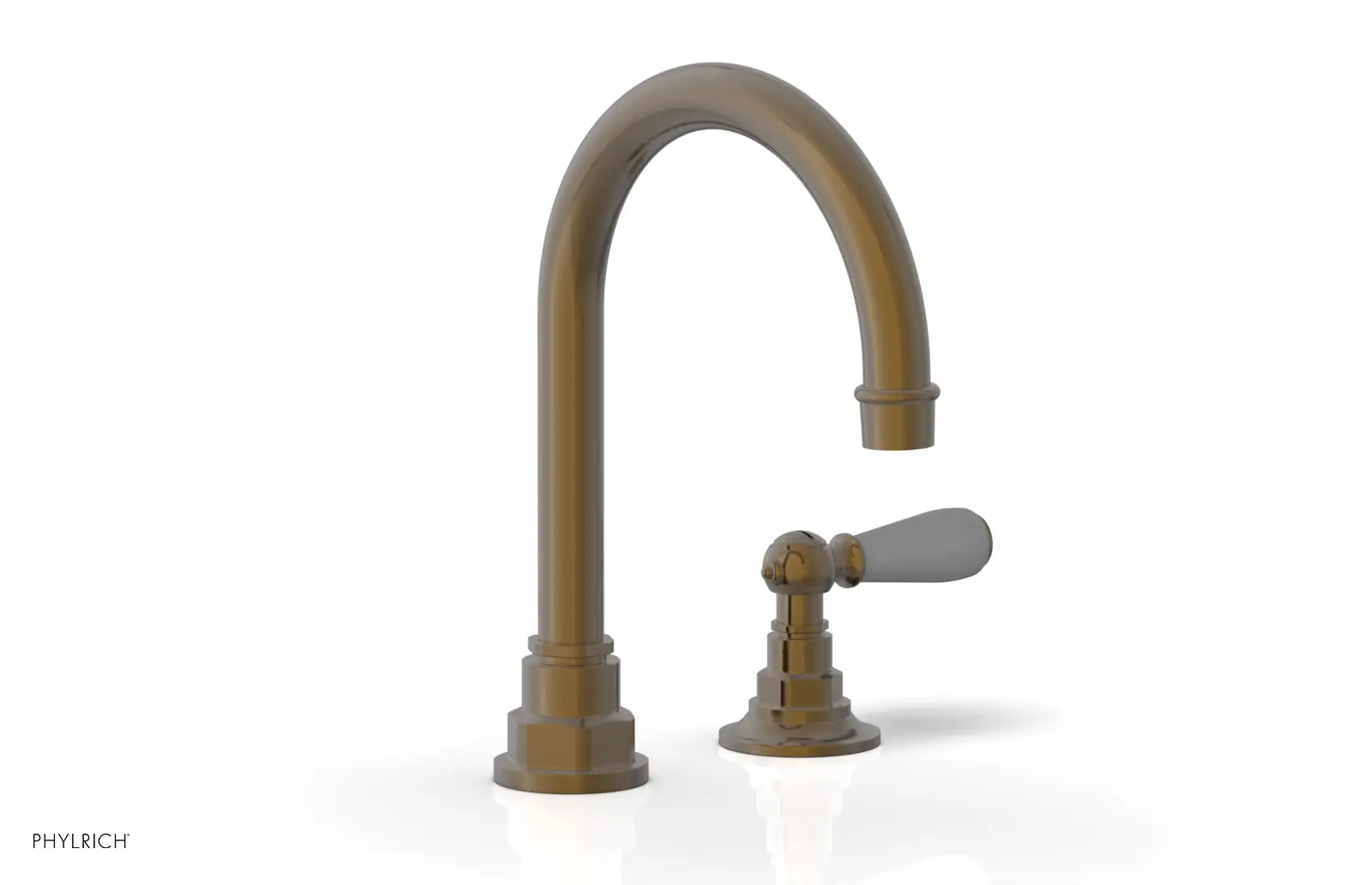 Phylrich Jamestown High Spout Single Handle Faucet with Lever Handle by Phylrich