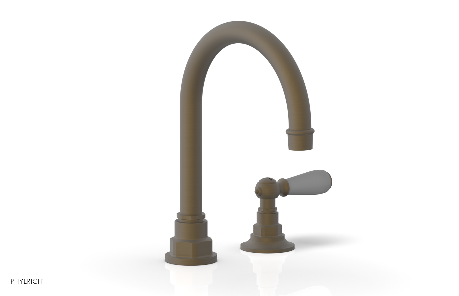 Phylrich Jamestown High Spout Single Handle Faucet with Lever Handle