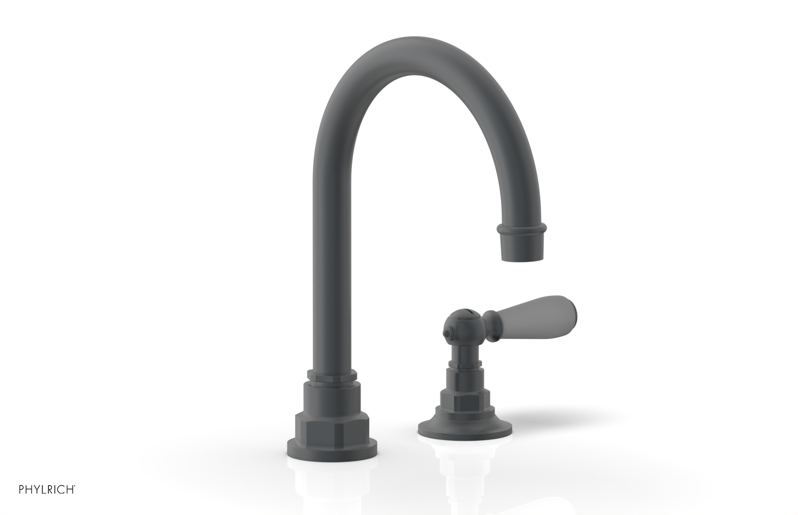 Phylrich Jamestown High Spout Single Handle Faucet with Lever Handle