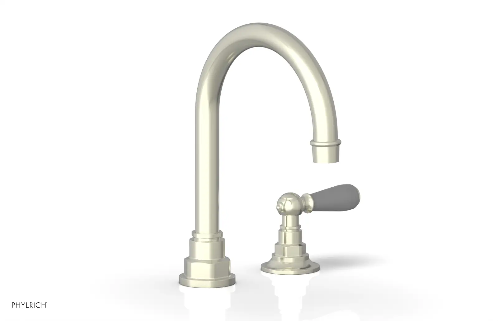 Phylrich Jamestown High Spout Single Handle Faucet with Lever Handle by Phylrich