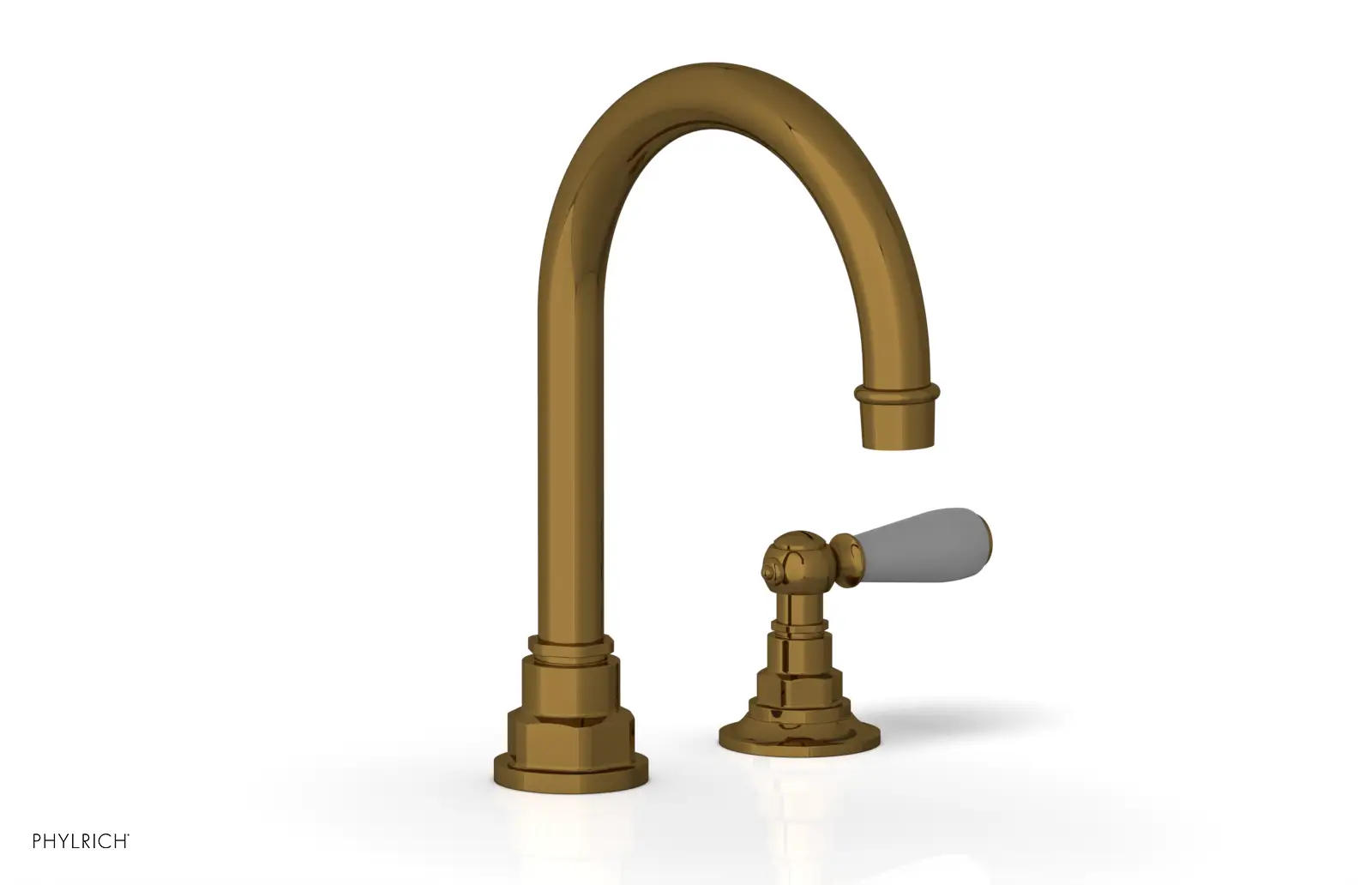 Phylrich Jamestown High Spout Single Handle Faucet with Lever Handle by Phylrich