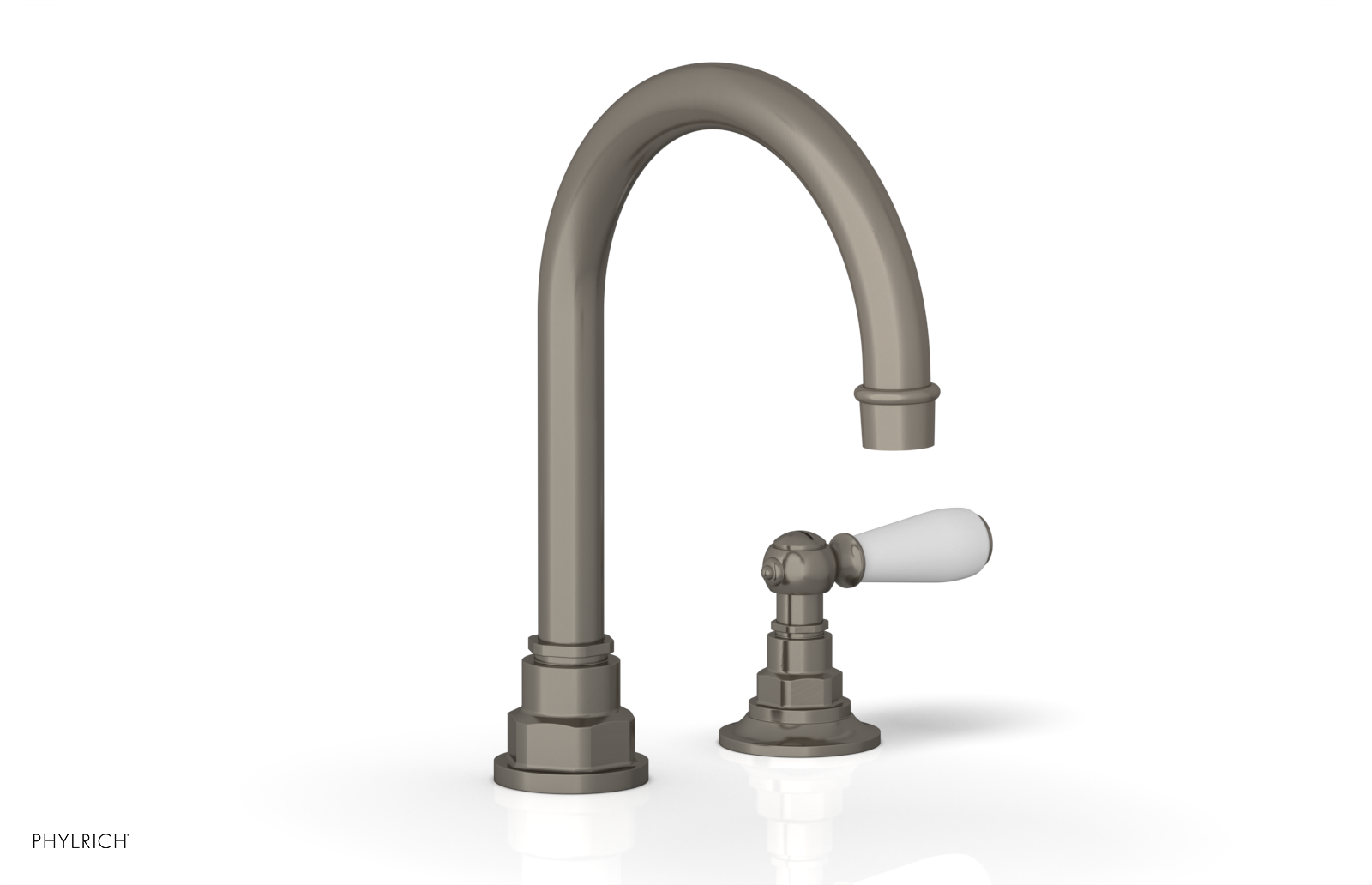 Phylrich Jamestown High Spout Single Handle Faucet with Lever Handle