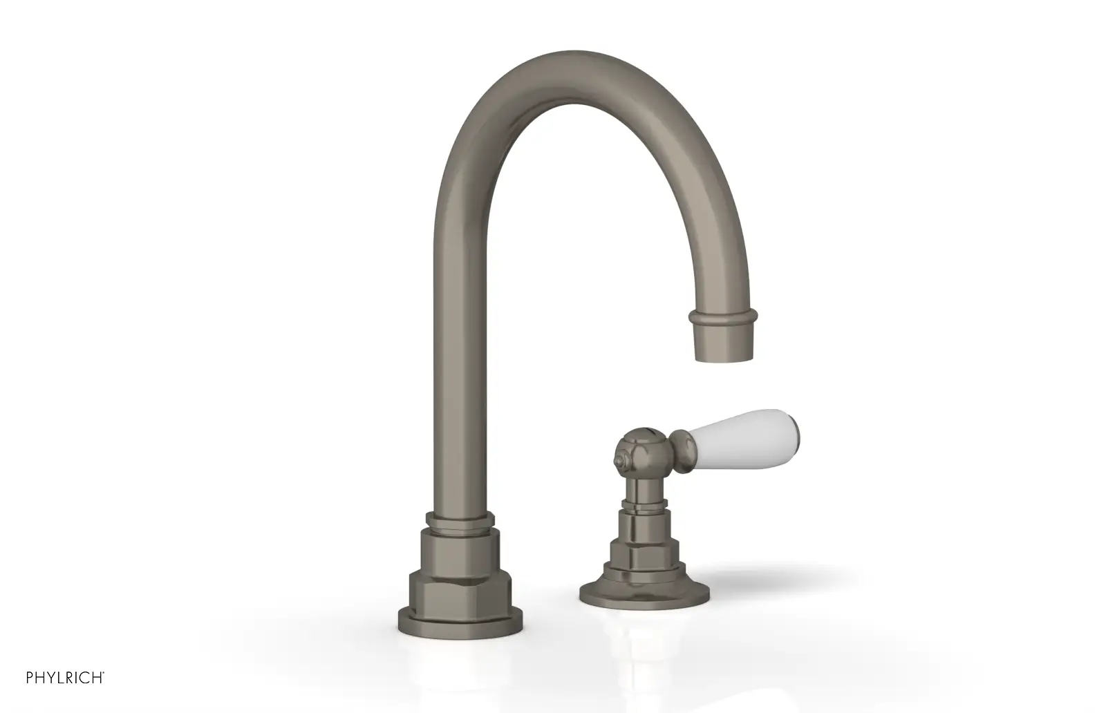 Phylrich Jamestown High Spout Single Handle Faucet with Lever Handle by Phylrich