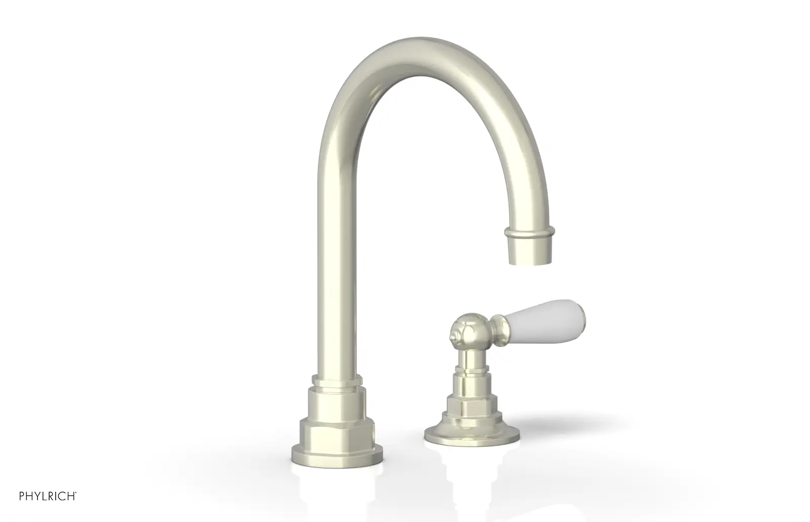Phylrich Jamestown High Spout Single Handle Faucet with Lever Handle by Phylrich
