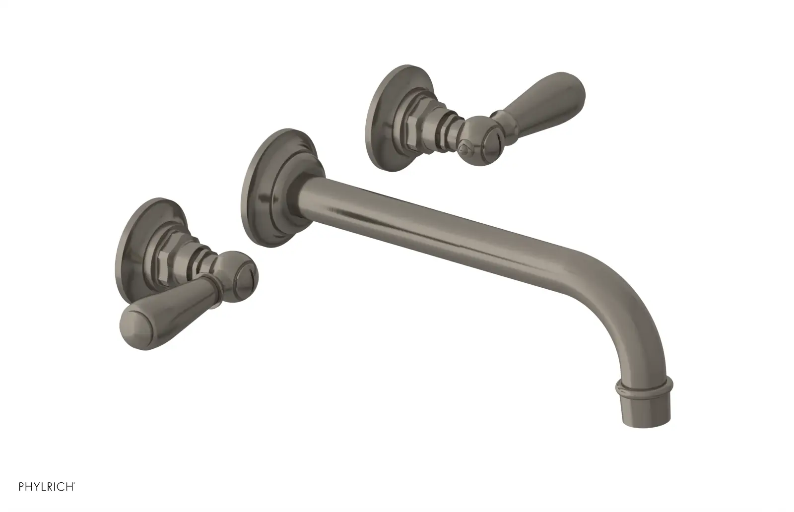 Phylrich Jamestown 10" Spout Wall Tub Set with Lever Handle by Phylrich
